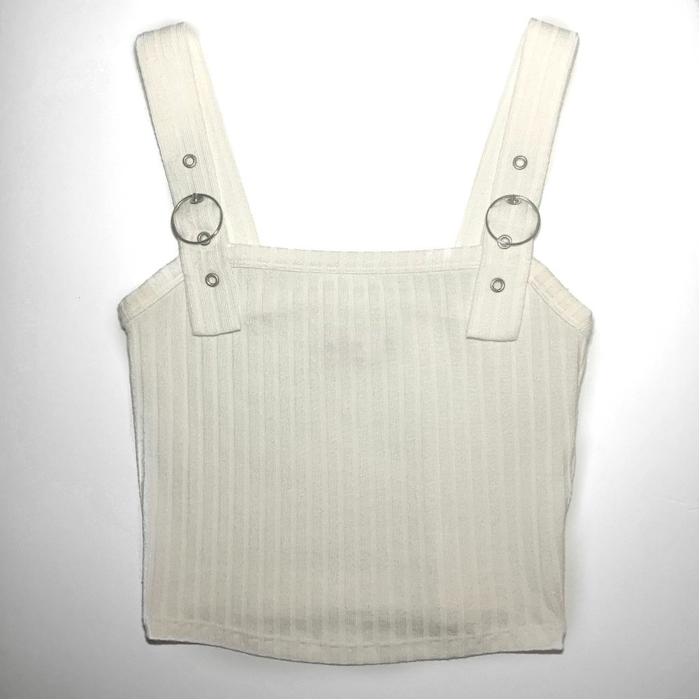 hollister cropped tank top